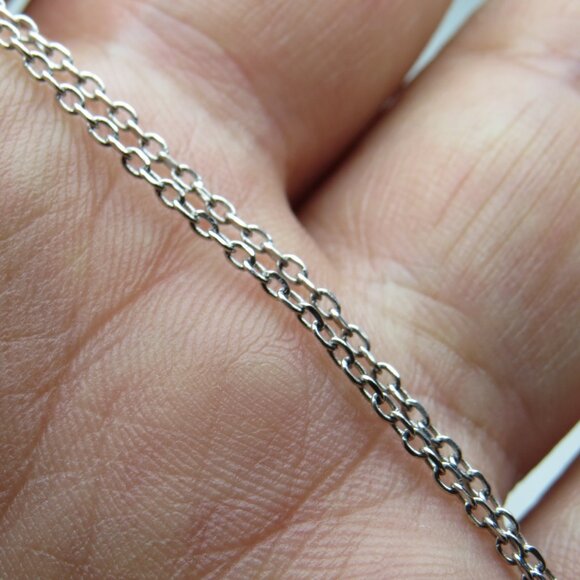 *925 Sterling Silver Chain Necklace - Picture 1 of 3